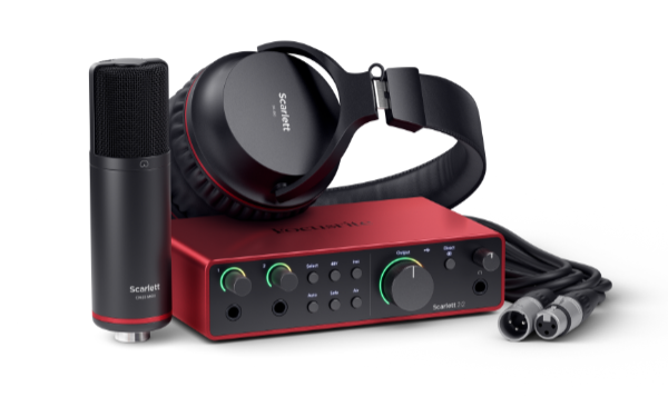 Focusrite Scarlett 2i2 Studio Gen 4