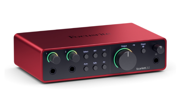 Focusrite Scarlett 2i2 Gen 4